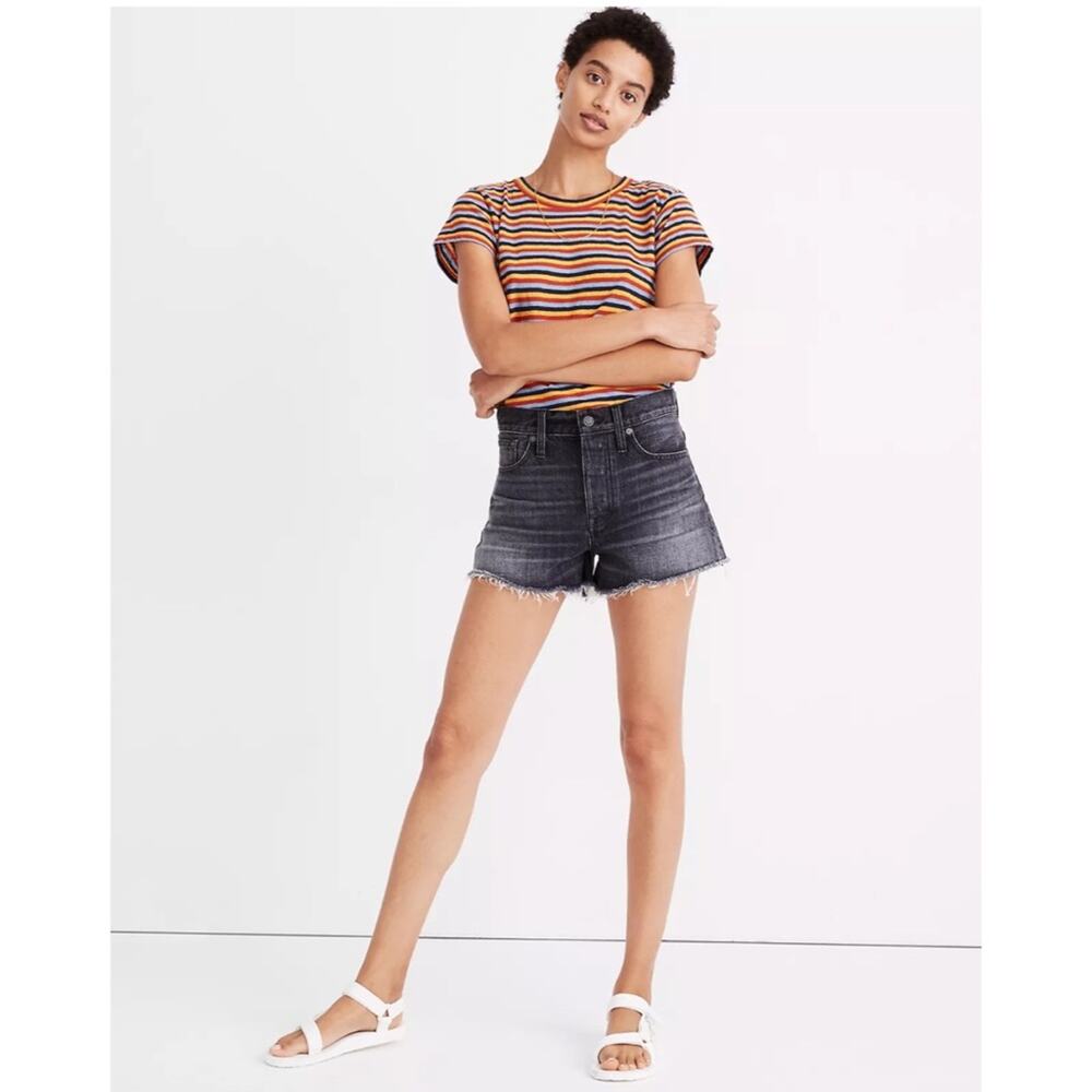 New Madewell Relaxed Denim Shorts in Calverley Wash Women's Size26